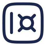 Safe Square SVG Icon